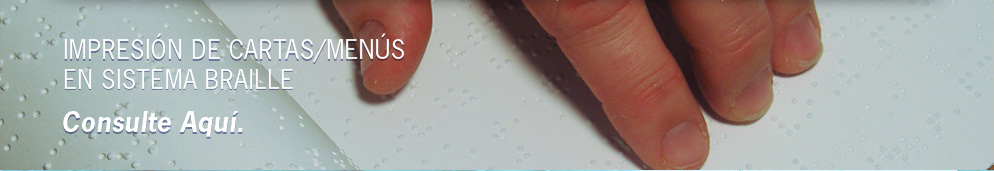 Impresin de Cartas y Menes en Sistema Braille